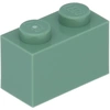 1 Stück LEGO, Teile Nr. 3004 in Sandgrün (Sand Green)