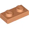 1 Stück LEGO, Teil Nr. 3023 in Nougat (Nougat)