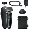 Braun Series 7 71-N1200s, Folienschaber, Edelstahl, Tasten, LED, Laden...