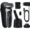 Braun Series 7 71-S7200cc, Folienschaber, Schwarz, Silber, Tasten, Akk...