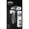 Braun Series 7 71-S4862cs, Folienschaber, Silber, Tasten, LED, Ladend,...