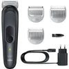 Braun BG3350, Schwarz, Grau, 0,5 mm, 5 mm, Universal, Akku, 80 min