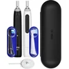 Braun Oral-B iO5 Duo Elektrische Zahnbürste, Mattschwarz/Weiß
