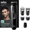 Braun MGK3410, Schwarz, 1 mm, 2,1 cm, Universal, Akku, 50 min
