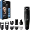Braun MGK5411, Schwarz, Blau, 1 mm, 2,1 cm, Universal, 3 Jahr(e), Akku