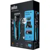 Braun Series 3 Shave&Style 3010BT, Folienschaber, Schwarz, Blau, 2 Sen...