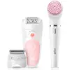 Braun Silk-épil 5 Wet&Dry 81683689, Weiß, Pink, 28 Pinzette, LED, 1 Se...