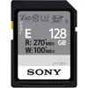 Sony SF-E128A (128 GB, SDXC, U3, UHS-II), Speicherkarte, Schwarz, Grau...