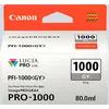 Canon Original PFI-1000GY Druckerpatrone - grau (0552C001)