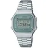 Casio A168WA-3AYES Vintage Digital Uhr Hellgrau Uni