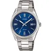 Casio Collection MTP-1302PD-2AVEF Herren Uhr Quarz Silber Blau