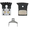 Metallischer Bremsbelagsatz mit Kühlrippen Shimano L04C Schwarz TU