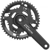 Doppeltes Tretlager Shimano Cues FC-U4010-2 9/10/11V Schwarz 30/46T