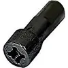 Shimano Wh-7900 C24/rs10 Fahrradnippel Schwarz Schwarz One Size
