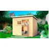 ALPHOLZ KONIFERA Gartenhaus Amrum 3 aus naturbelassenem Fichtenholz, B...