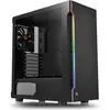 Thermaltake H200 TG Win (ATX, mATX, Mini-ITX), PC Gehäuse, Schwarz