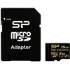 Silicon Power 256Go MicroSD Card Golden (256 GB, microSD, microSDHC, m...