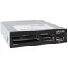 Akasa Ak-Icr-07 (USB 2.0), Speicherkartenlesegerät, Schwarz