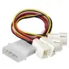 Akasa multi fan connection with speed reduction (15 cm, 3 Pin), Intern...