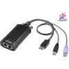 Aten DisplayPort USB KVM DigiProcessor, KVM Switch, Violett, Schwarz