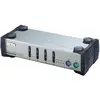 Aten CS-84A KVM-Switch inkl. Kabel, KVM Switch, Silber