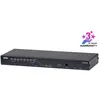 Aten KH2508A: 8 Port 2 Konsol Cat-KVM, KVM Switch, Schwarz