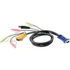 Aten 2L-5303U USB Kabelsatz mit Audio zu KVM-Switch, 3m, KVM-Switch Ka...