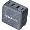 AVer Ladedock Core GO GC313 Black 100W GaN HDMI 40AAGC313AWN