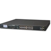 Planet FGSW-1822VHP (16 Ports), Netzwerk Switch, Blau