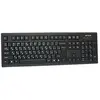 A4Tech KR-85, Volle Größe (100%), Kabelgebunden, USB, QWERTY, Schwarz