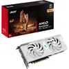 Acer Nitro AMD RX9060 XT OC 8GB WHITE (8 GB, GDDR6), Grafikkarte, Weis...