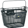 Topeak Fahrradkorb & Halterung Basket Front & Fixer 3e, Schwarz