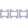 Hobot Mikrofaser Pads, Fensterputzroboter Zubehör, Grau