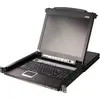 Aten Slideaway CL5708M, KVM Switch, Schwarz