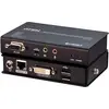 Aten CE 611 KVM-/Audio-/USB-/serieller Extender, KVM Switch, Schwarz