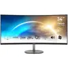 MSI PRO MP341CQDE Office Monitor - QHD Curved Panel, 100 Hz, Lautsprec...