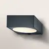 OSRAM Solar-Wandlampe ENDURA STYLE DOWN, grau, Sensor, IP65