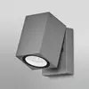 OSRAM Außenwandlampe ENDURA CLASSIC CUBE, silber Metall IP44
