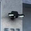 OSRAM LED-Außenwandstrahler DOUBLE, schwarz 2-flg., Batterie