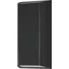 LEDVANCE LED Außenleuchte Endura Style IP65 Wall Idar Dark Gray Warmwe...