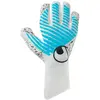 Torwarthandschuhe Uhlsport FM Cybertec Supergrip+ HN Weiß Größe 7