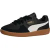 Puma Palermo Leder-Sneaker, Schwarz 40 EU