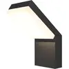 Maytoni Paso LED Wandleuchte, Wandlampe 12W Schwarz IP54 Warmweiss