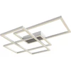 Moderne Deckenleuchte weiß eckig Rida LED 78W, 3 Lichtpunkte, Maytoni