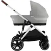 Cybex COLUMBUS Kinderwagen GAZELLE S SLV Stone Grey, mid grey