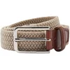BOSS, Herren, Gürtel, Clorio Sz30 Woven Belt, Beige, (110)