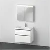 Duravit, Badmöbelset, D-Neo Möbel-Set, Möbelwaschtisch mit Waschtischu...