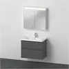 Duravit, Badmöbelset, D-Neo Möbel-Set, Möbelwaschtisch mit Waschtischu...