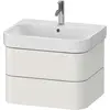 Duravit, Badezimmerschrank, WTU HAPPY D.2 PLUS 625x490mm 2 Schubk No w...