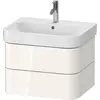 Duravit, Badezimmerschrank, WTU HAPPY D.2 PLUS 625x490mm 2 Schubk we h...